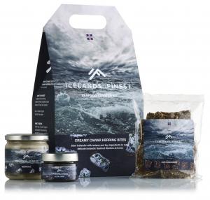 Creamy Caviar Herring Bites